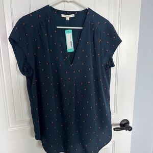 Fun2Fun Lillian V-neck blouse